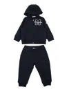 Moncler Knitwear Clothing Ensemble In Blue