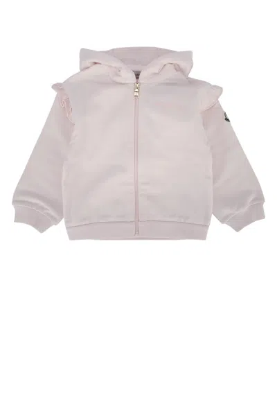 Moncler Kids' Knitwear Clothing Ensemble In Pink