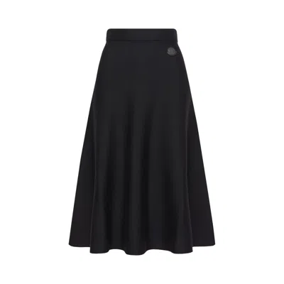 Pre-owned Moncler Knitwear Skirt 'navy' | Blue | Women's Size L