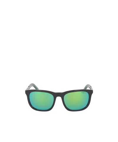 Moncler Kolligian Rectangle-frame Sunglasses In Green