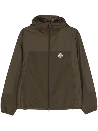 Moncler Kona Windbreaker Jacket In Green
