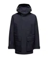 Moncler Konza 3-in-1 Short Down Jacket In Blue