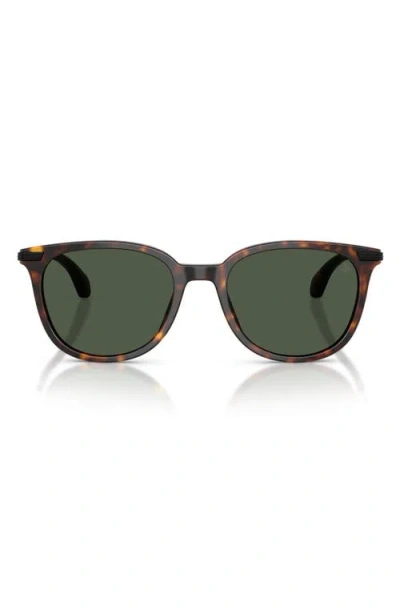 Moncler Kora 53mm Polarized Oval Sunglasses In Green