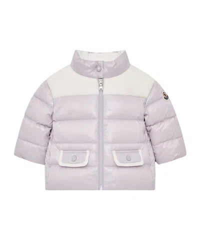 Moncler Kids' Kora Short Down Jacket In Pink