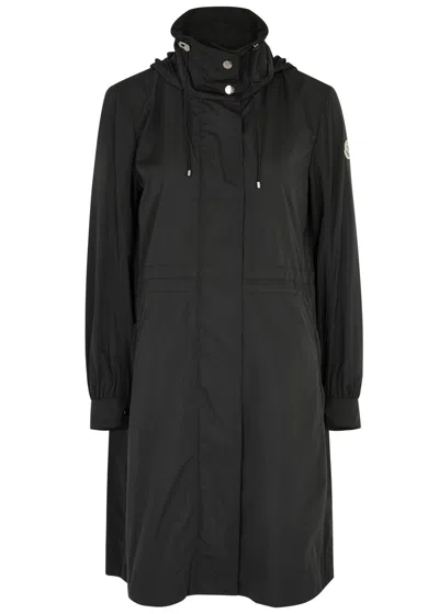 Moncler Kourou Shell Parka In Black