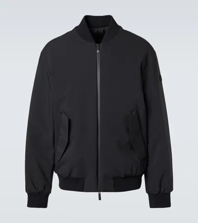 Moncler Kraun Bomber Jacket In Black