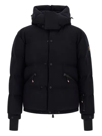 MONCLER KRUN HIGH-COLLAR BUTTONED SKI JACKET