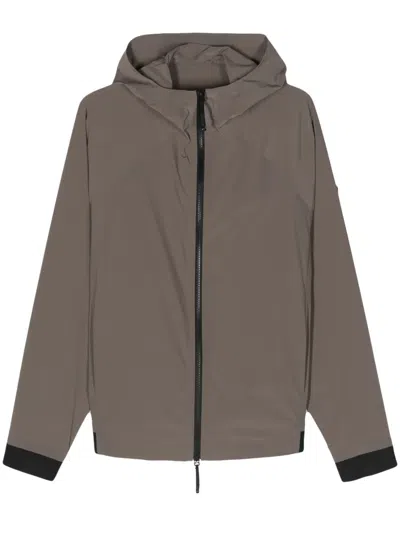 Moncler Kurz Lightweight Windbreaker In 灰色