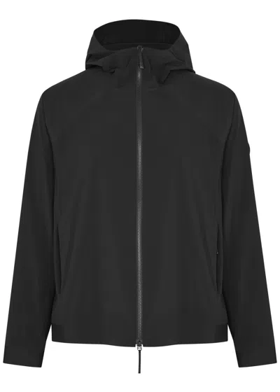 MONCLER MONCLER KURZ HOODED STRETCH-NYLON JACKET
