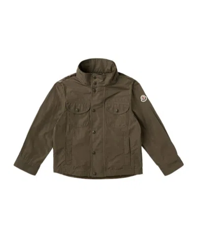 Moncler Kutlat Tech Down Jacket In Green