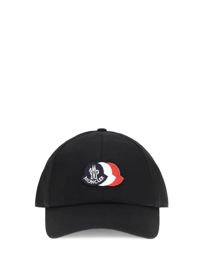 MONCLER MONCLER L20913B000210U618 TRICOLOUR LOGO BASEBALL CAP