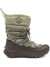 Moncler Lace-up Boots In Multi