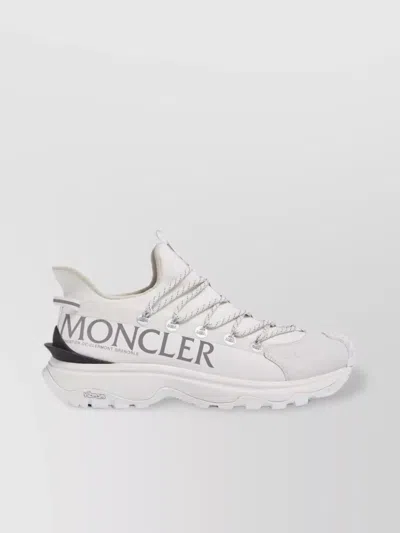 Moncler Lace-up High-top Sneakers Trailgrip Lite 2 In White