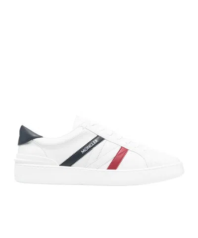 Moncler Monaco 2 Low-top Sneakers In White