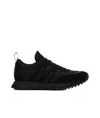 Moncler Pacey Low-top Sneakers In Black
