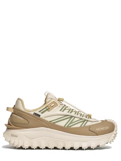 Moncler Lace-up Waterproof Sneakers With Vibram Traction And 4.5 Cm Sole Elevation In Multi