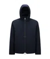 Moncler Lacha Tech Windbreaker Jacket In Blue