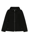 Moncler Double-sided Hooded Down Jacket In 黑色
