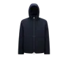 Moncler Lacha Tech Windbreaker Jacket In Blue