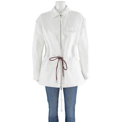 Moncler Ladies 2  1952 Genius Clover Jacket In White