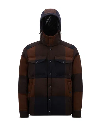 MONCLER LADURNS WOOL SHIRT JACKET
