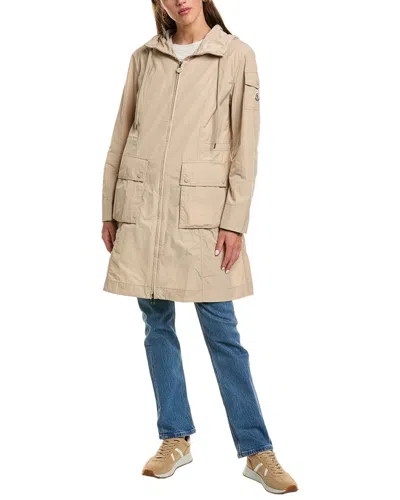 Moncler Laerte Coat In Neutral