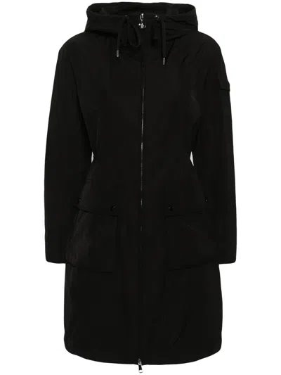 MONCLER HOODED DRAWSTRING COAT