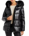 Moncler Laiche Short Parka In Black