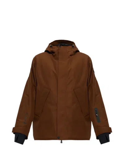 Moncler Lambir Gore-tex® Ski Jacket In Burgundy