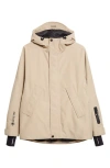 Moncler Lambir Hooded Jacket In Neutral
