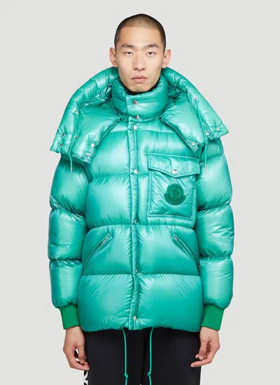 Moncler Lamentin Down Jacket In Green
