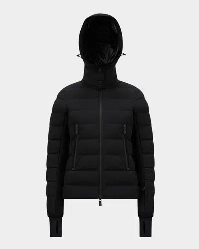 MONCLER LAMOURA HOODED DOWN SKI JACKET