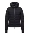 Moncler Lamoura Hooded Down Ski Jacket In Multi