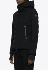 Moncler Lamoura Padded Zip-up Jacket In Black