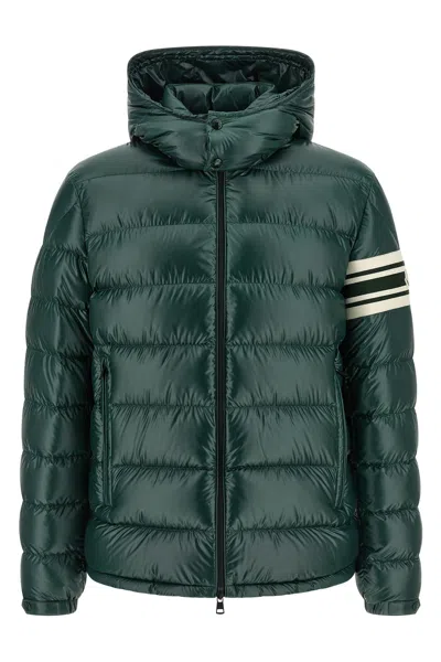 Moncler Landre Puffer Jackets Green In Black