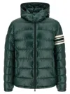 Moncler Green Archivio Landre Down Jacket In Black