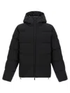 Moncler Black Nylon Fusian Down Jacket In Black