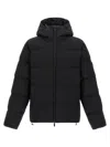 Moncler Black Nylon Fusian Down Jacket In Black