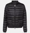 Moncler Lans Down Jacket In Black