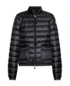 Moncler Lans Quilted Shell Down Jacket In Black