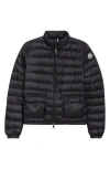 Moncler Lans Down Jacket In Black/black