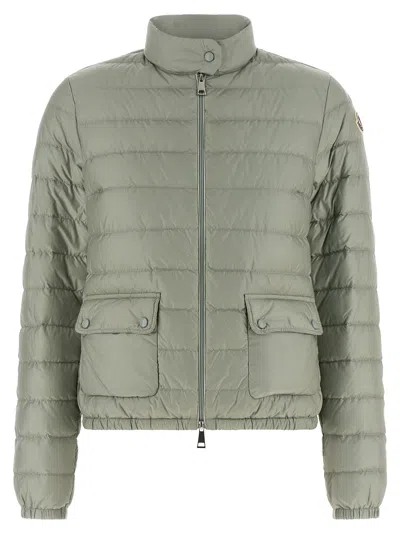 Moncler Lans Down Jacket In Green