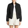 Moncler Lans Down Puffer Jacket In Black