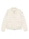 Moncler Lans Jacket In Silk White/silk White