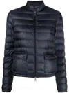 Moncler Lans Packable Nylon Down Jacket In Blue