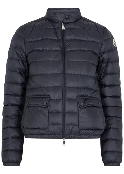 Moncler Lans Quilted Shell Down Jacket In Navy
