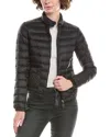 Moncler Lans Nylon Padded Jacket In Black