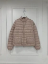 Moncler Lans Packable Short Down Jacket In Pink