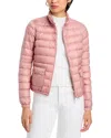 Moncler Lans Puffer Jacket In Medium Pink