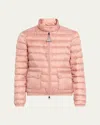 Moncler Lans Puffer Jacket In Pink